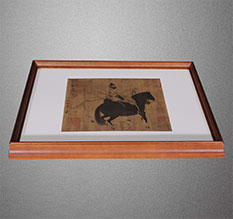 新安书画装裱配框服务案例